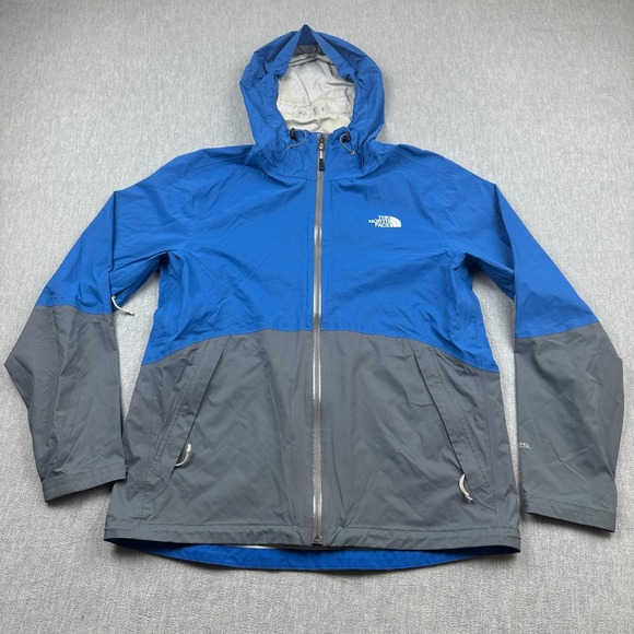 The North Face Other - The North Face Jacket Men L Blue Hyvent 2.5L Waterproof Rain Windbreaker *READ*